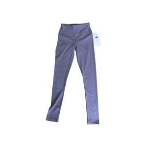 Yogalicious Lux‎ High Rise Ankle Length Leggings Pants Women's XS Purple Yoga